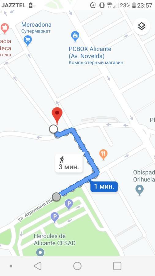 Apartamentos Con Patio Аликанте Экстерьер фото